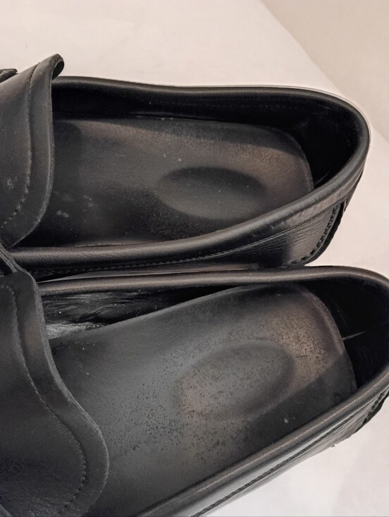 SALVATORE FERRAGAMO Driving Loafers Black 10.5 D main image 4